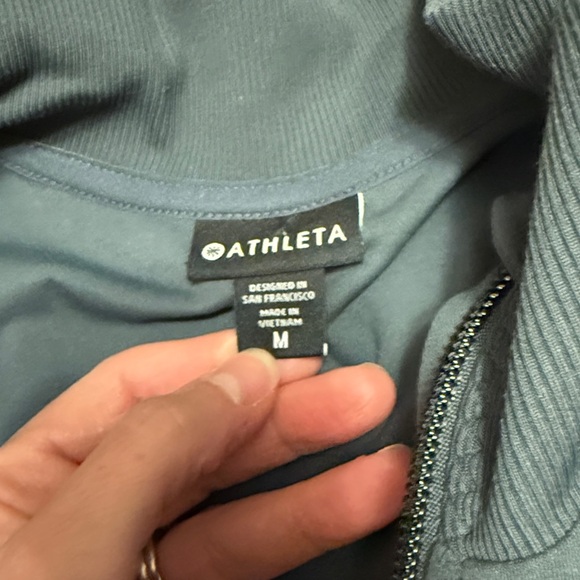 Athleta Shanti Jacket Stretch Size Medium EUC - Picture 3 of 7